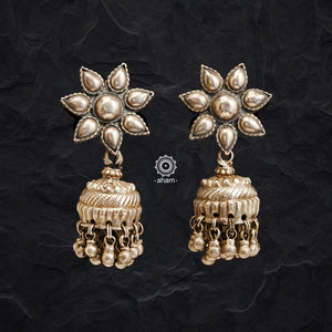 Tribal Silver Jhumkie