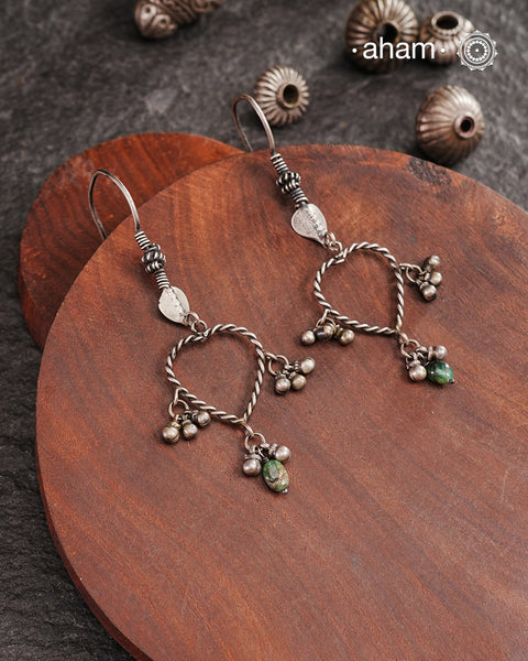 Tribal Silver Earrings