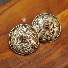 How beautiful are these oversized silver studs. Light weight and so easy to wear.  Vintage plug earrings that are converted to stud style easy to wear earrings. 