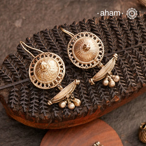 Crafted by combining distinct tribal silver pieces, these Unique Tribal Silver Earrings are a celebration of heritage and creativity. Each element is carefully chosen to create a design that’s bold yet timeless. Handcrafted in silver, these earrings add a touch of authentic tribal craftsmanship to any look — perfect for those who love jewellery with a story