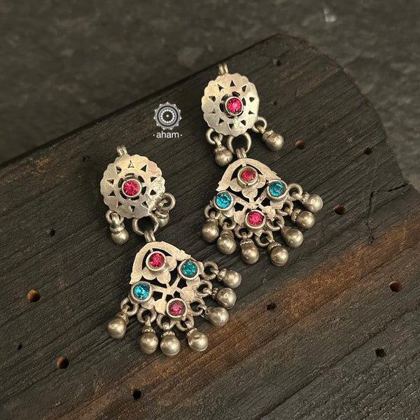 Tribal Silver Earrings