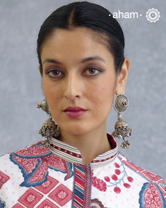 Tribal Silver Jhumkie