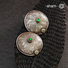 How beautiful are these dome shaped silver studs. Light weight and so easy to wear. Vintage plug earrings that are converted to stud style easy to wear earrings.