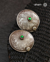 How beautiful are these dome shaped silver studs. Light weight and so easy to wear. Vintage plug earrings that are converted to stud style easy to wear earrings.&nbsp;
