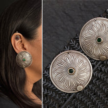 How beautiful are these dome shaped silver studs! Light weight and so easy to wear. Vintage plug earrings that are converted to stud style easy to wear earrings.