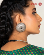 How beautiful are these dome shaped silver studs. Light weight and so easy to wear.Vintage plug earrings that are converted to stud style easy to wear earrings.