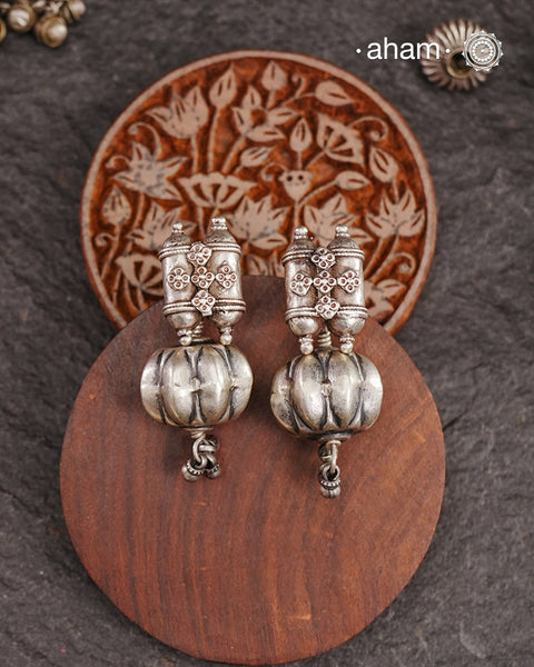 Tribal Silver Earrings
