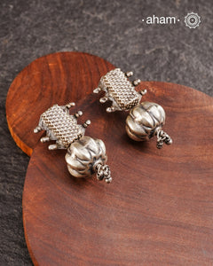 Tribal Silver Earrings