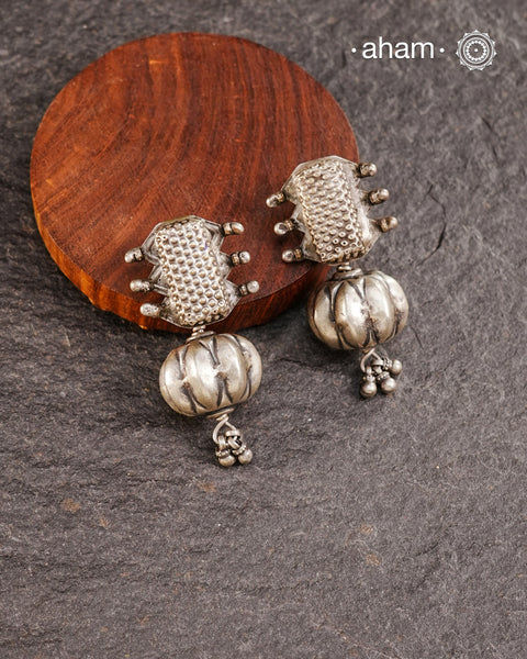 Tribal Silver Earrings