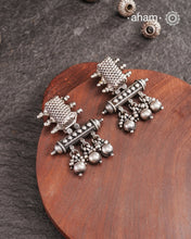 Tribal Silver Earrings