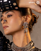 Tribal Silver Earrings
