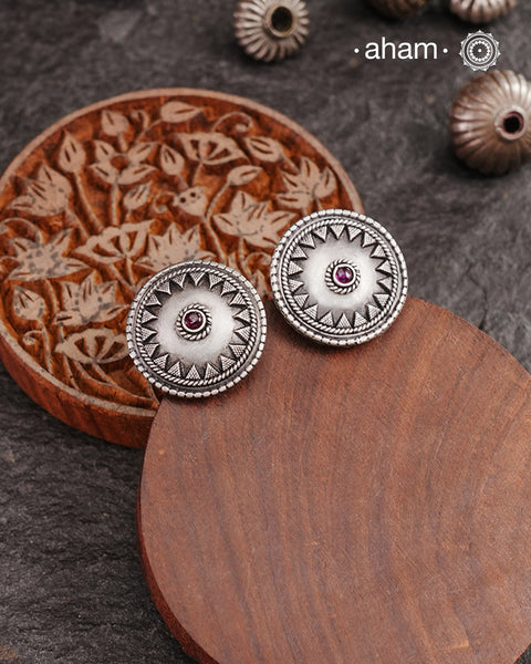 Shivneri Silver Studs