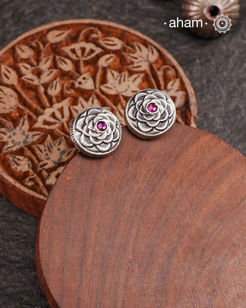 Shivneri Silver Studs