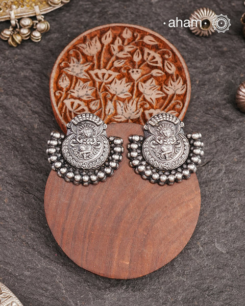Shivneri Krishna Silver Studs