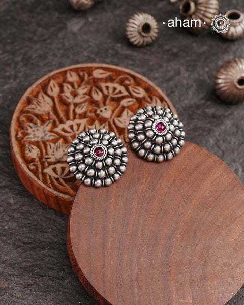 Shivneri Silver Studs