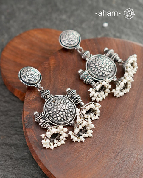 Shivneri Silver Jhumkie