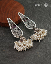 Shivneri Silver Earrings