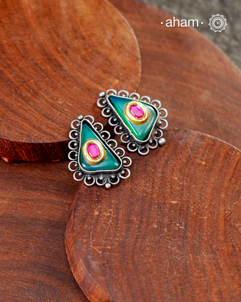 Ira Green Silver Studs