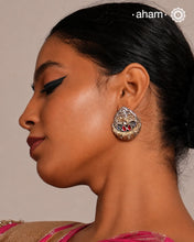 Noori Two Tone Silver Earrings