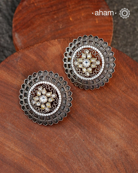 Beautiful Ira stud earrings handcrafted in 92.5 sterling silver. Works great with smart casuals and workwear.