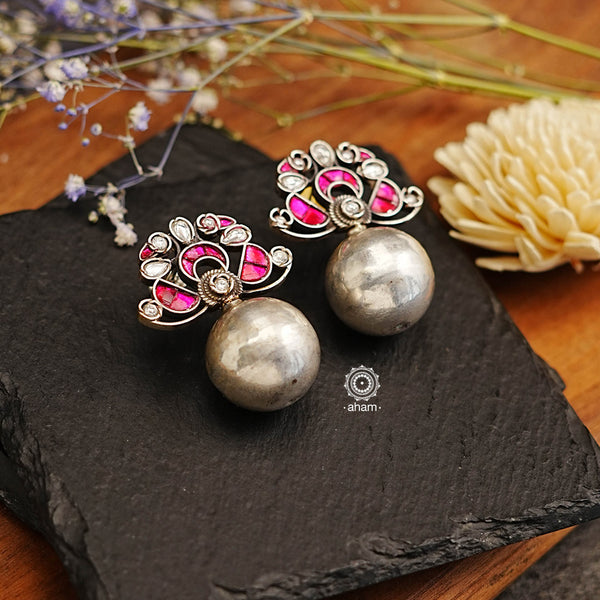 Ira Drop Silver Earrings