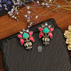 Ira Drop Silver Earrings