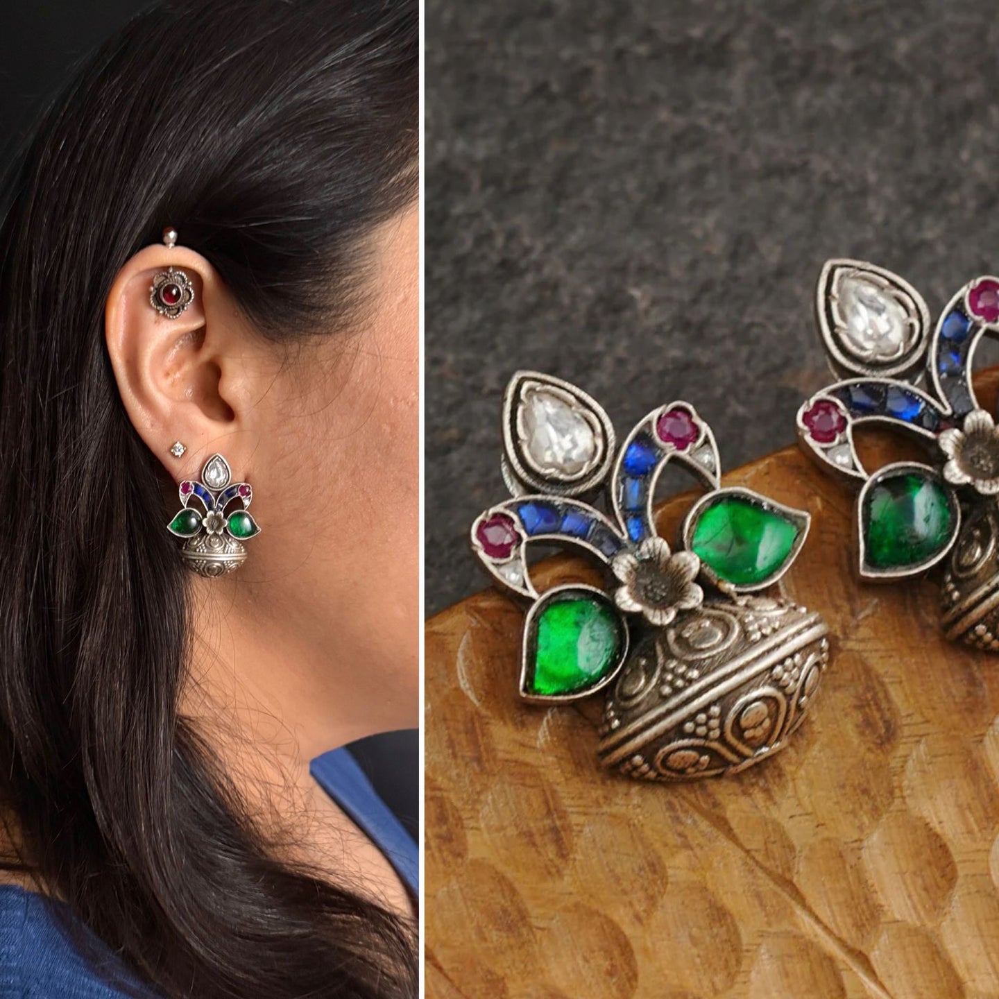Ira Silver Earrings