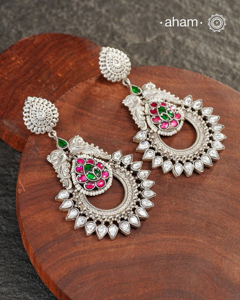 The Ira Silver Earrings are the perfect accent for your wardrobe. Crafted from 92.5 sterling silver, these earrings feature beautiful details and make a statement. Add a touch of elegance with this timeless jewellery.