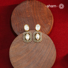 These expertly crafted earrings feature 92.5% sterling silver with a refined gold polish finish, elegantly set with brilliant moissanite stones. Designed to offer lasting shine and sophistication making them a perfect choice for both everyday wear and special occasions. 