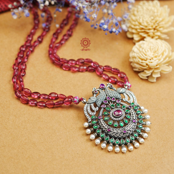 Nrityam Peacock Neckpiece