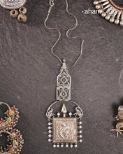 Krishna Silver Neckpiece