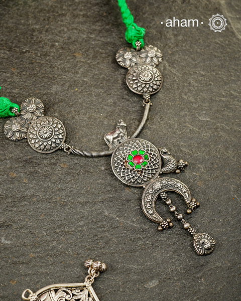 One of a Kind 92.5 Sterling Silver Neckpiece