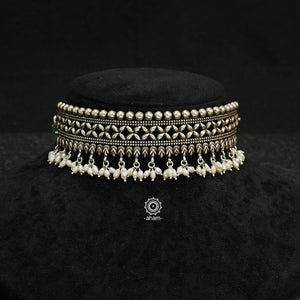 Mewad  Silver Choker