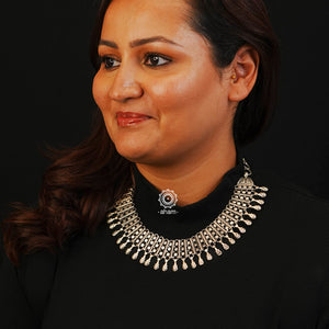Mewad Silver Neckpiece