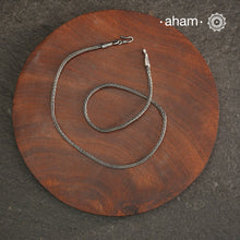 Handcrafted 92.5 sterling silver neckpiece. Wear it as it is or with a pendant.