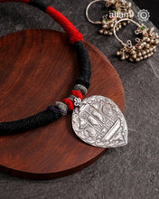 Vishnu Feet Silver Neckpiece