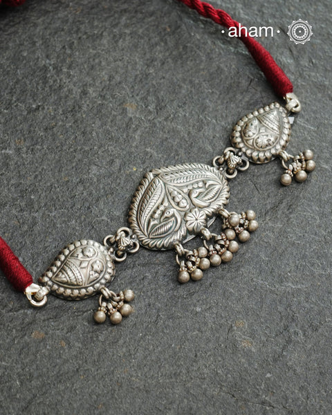 Handcrafted 92.5 sterling silver choker. Simple, elegant, and perfect for work and casual wear.