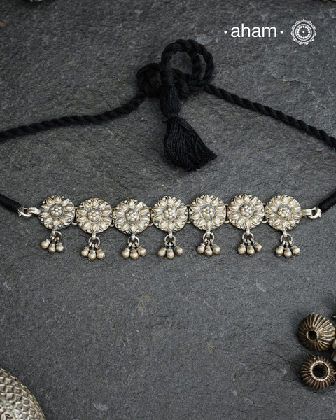 Handcrafted 92.5 sterling silver choker. Simple, elegant, and perfect for work and casual wear.