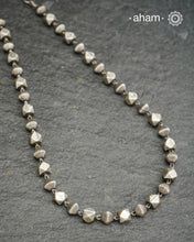 Handcrafted 92.5 sterling silver neckpiece. Wear this beautiful necklace with your Indian or Western wear, looks equally gorgeous.&nbsp;