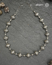 Handcrafted 92.5 sterling silver Ball neckpiece. Wear this beautiful necklace with your Indian or Western wear, looks equally gorgeous.