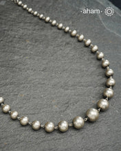 Handcrafted 92.5 sterling silver ball neckpiece. Wear this beautiful necklace with your Indian or Western wear, looks equally gorgeous.&nbsp;