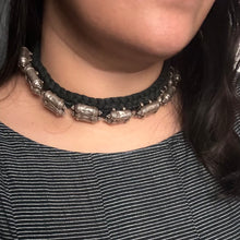 Vintage Amulet Silver Choker