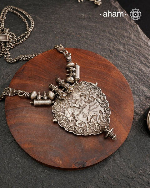 Vintage Tribal Silver Neckpiece