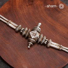 Vintage Tribal Silver waist belt that can be worn as a belt or a neckpiece. 

These are hard to find vintage belts from the South of India -Mainly Karnataka, Kerela and Tamil Nadu regions. These are rare to come by, and a truly collectable piece. If this is something that is in your bucketlist, you must surely get these.