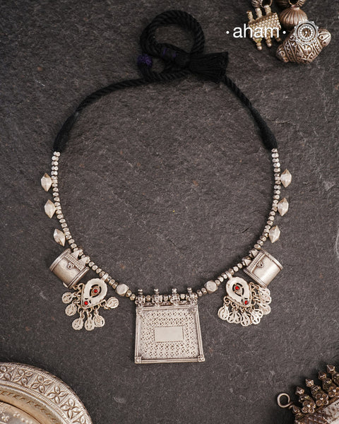 Tribal Silver Neckpiece