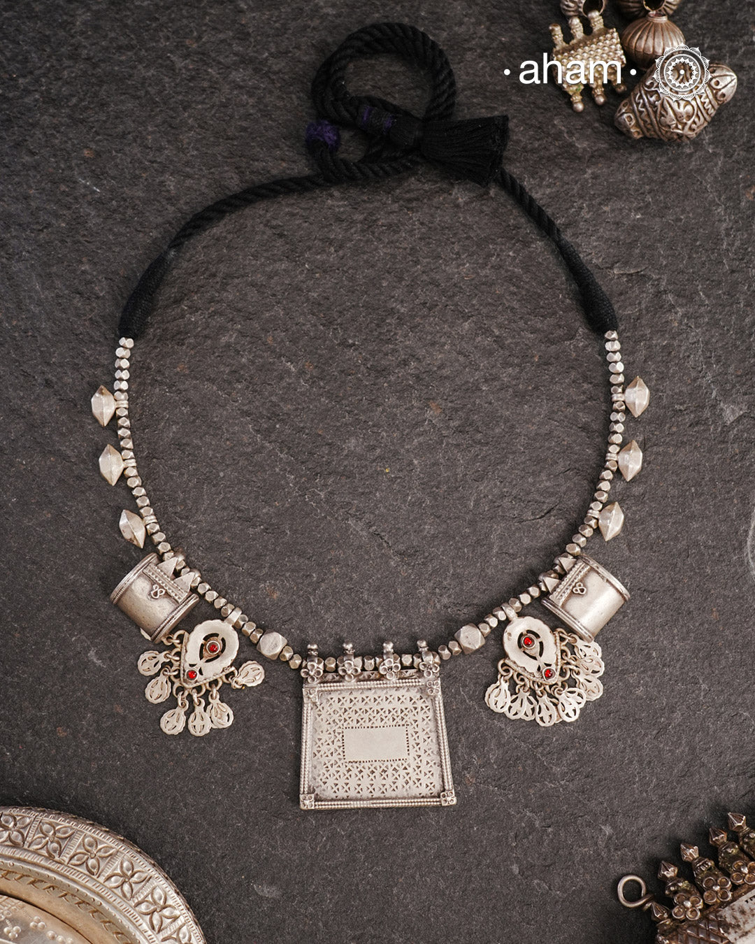Tribal Silver Neckpiece