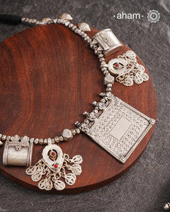 Tribal Silver Neckpiece