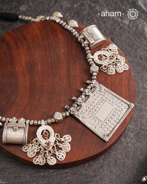 Tribal Silver Neckpiece