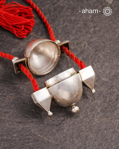 Vintage Lingam Silver Neckpiece
