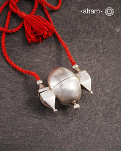 Vintage Lingam Silver Neckpiece
